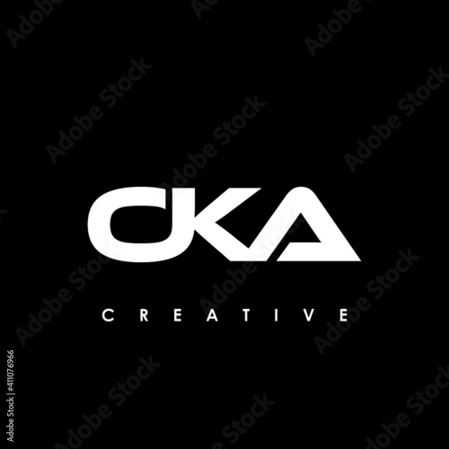 OKA Letter Initial Logo Design Template Vector Illustration