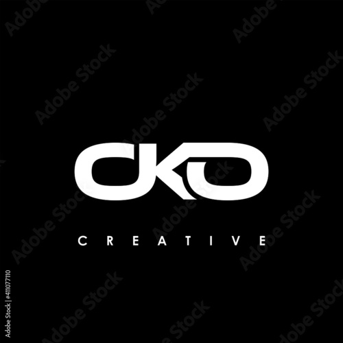 OKO Letter Initial Logo Design Template Vector Illustration
