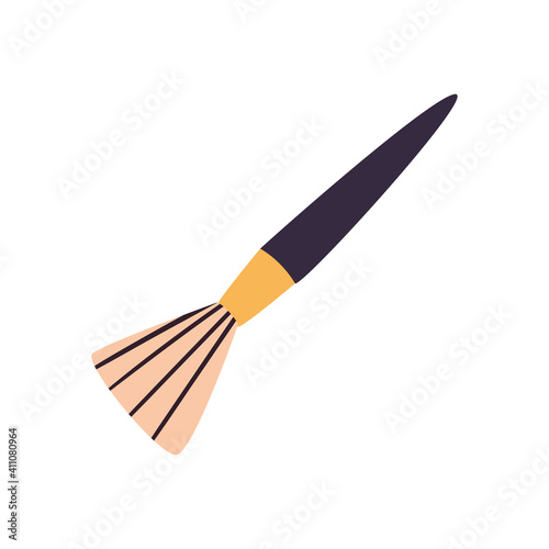 Make up and cosmetic brush icon vector design