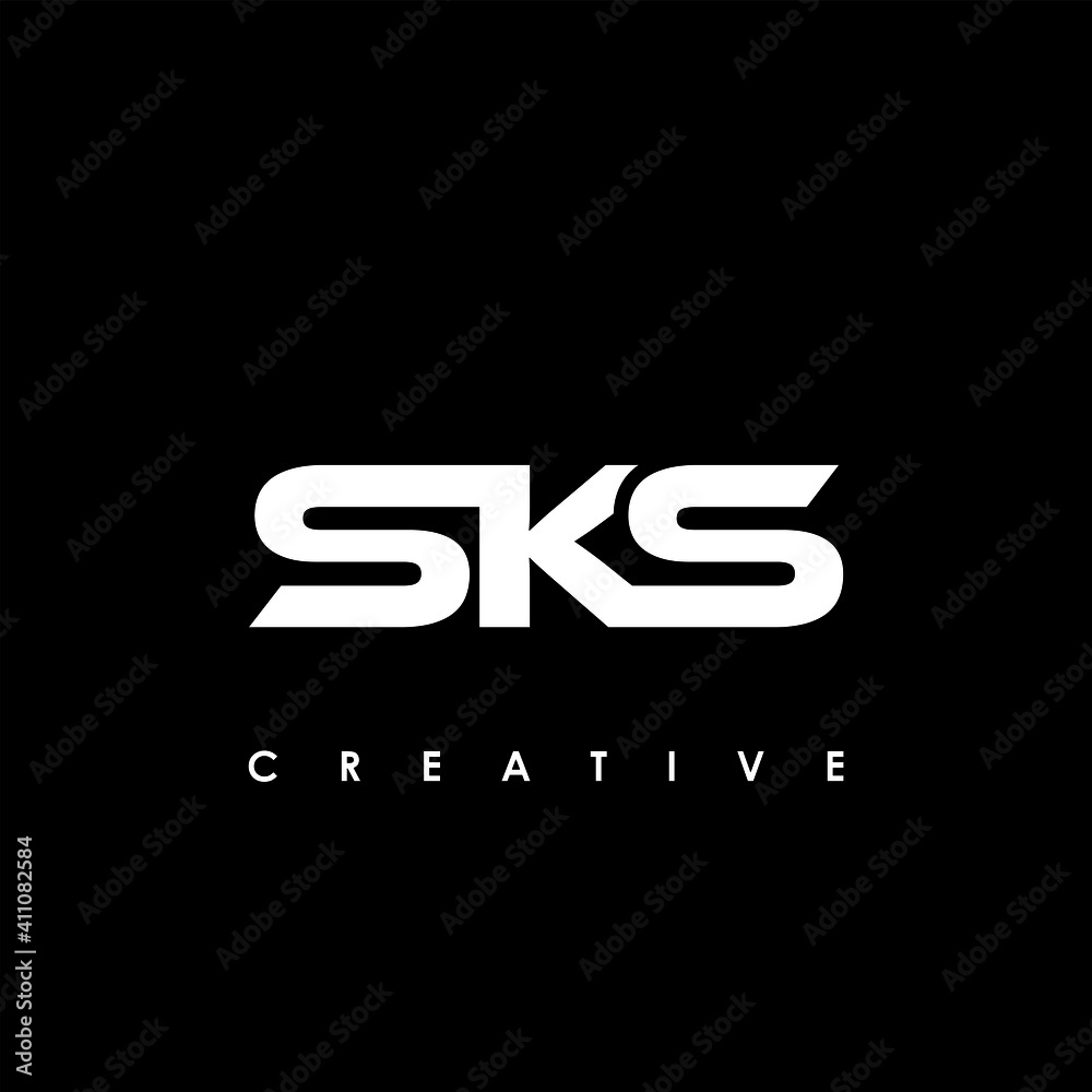 SKS Letter Initial Logo Design Template Vector Illustration SKS Letter Initial Logo Design Template Vector Illustration