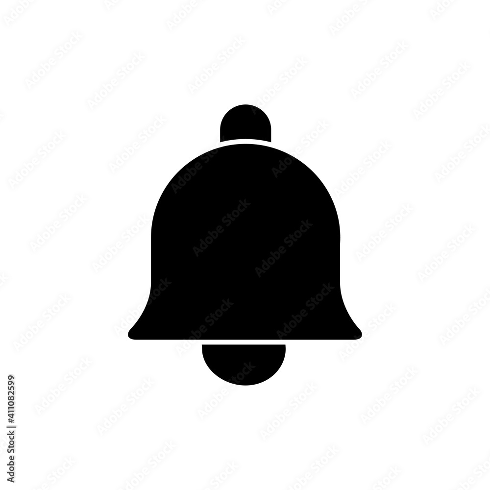 bell icon isolated on white background. vector icon isolated. bell icon isolated on white background. vector icon isolated.