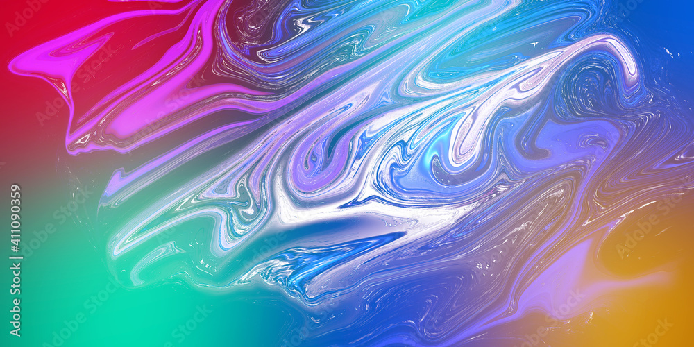 Fototapeta premium abstract background with bubbles