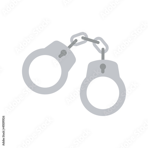 handcuffs icon design vector template