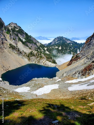 clear mountain lake