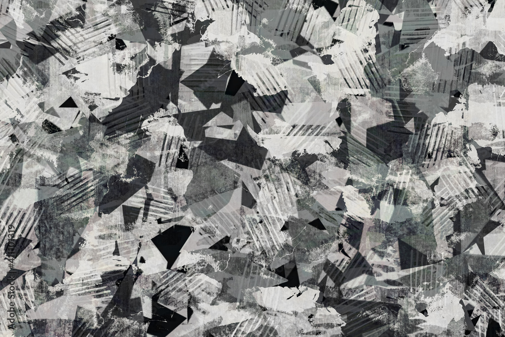 Fototapeta premium black and gray modern art wallppaper abstract background