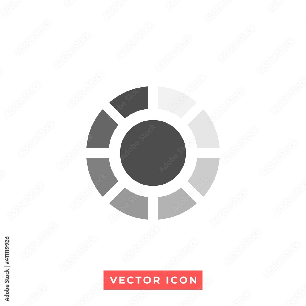an illustration of a loading progress icon. vector symbol. an illustration of a loading progress icon. vector symbol.
