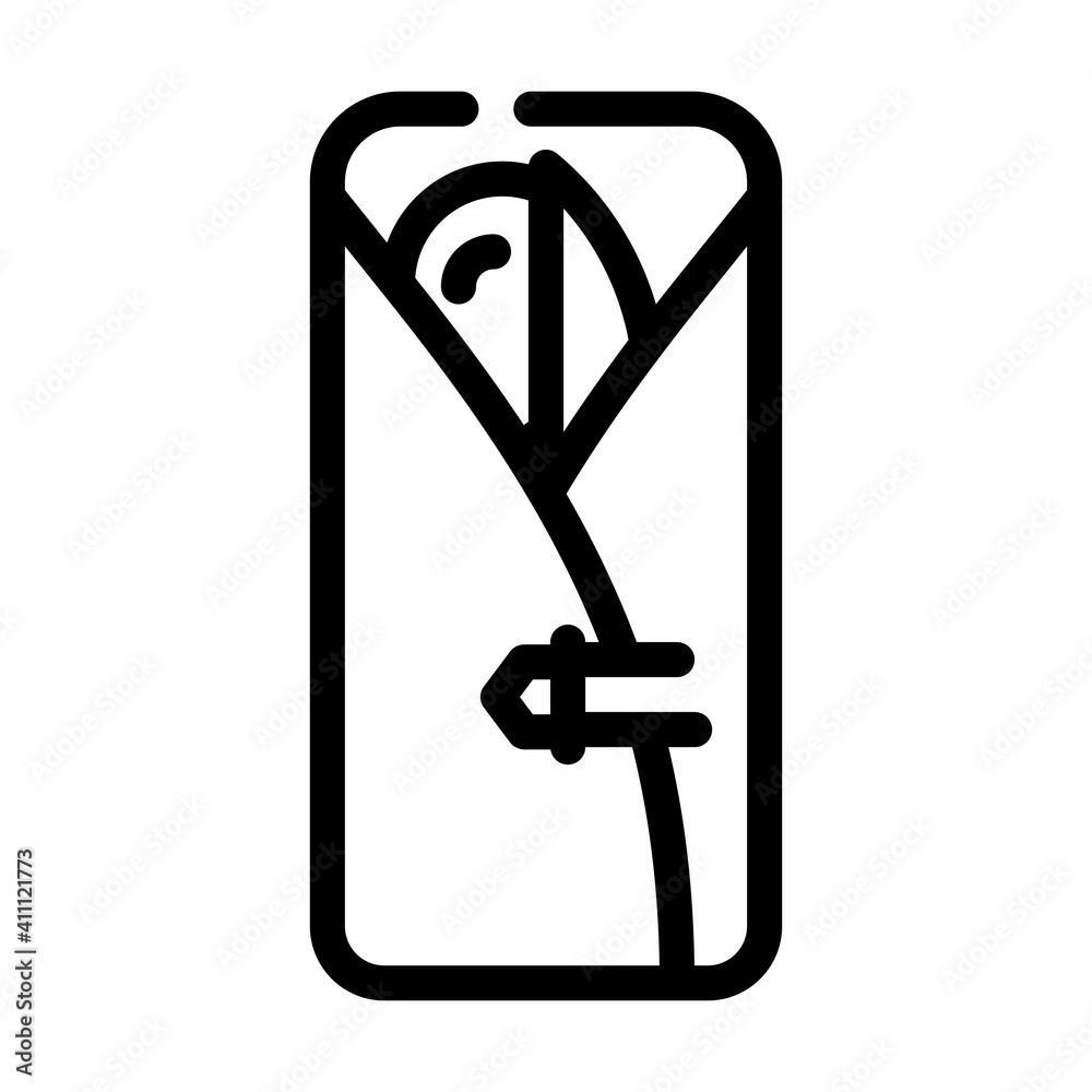 cutlery utensil line icon vector illustration flat cutlery utensil line icon vector illustration flat