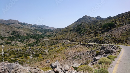 crete kallikrátis canyon hiking