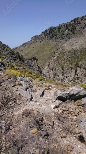 crete kallikrátis canyon hiking