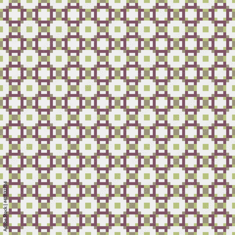 Abstract Cross Pattern generative computational art illustration