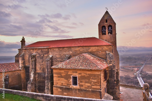 Church of San Vicente de la Sonsierra photo