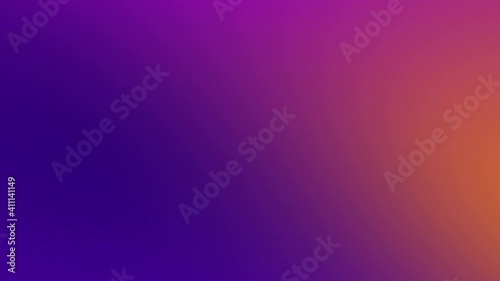 Multicolored motion gradient orange purple and blue neon lights soft background with animation seamless loop. photo