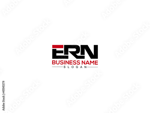 ERN Logo And Illustrations Design For Business