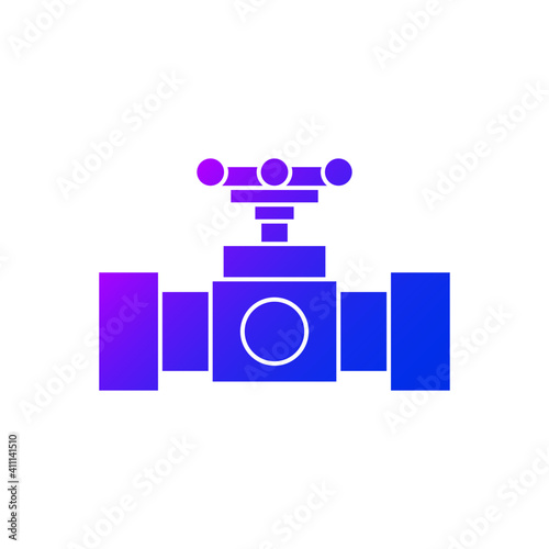 Gate valve icon