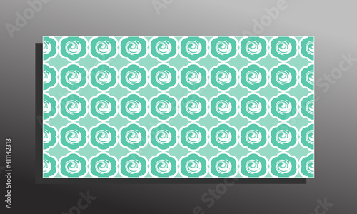 Pattern with colorblue and white. vector eps 10. suitable for wall, banner, flyer, or other business. simple ornament. elegant pattern. photo
