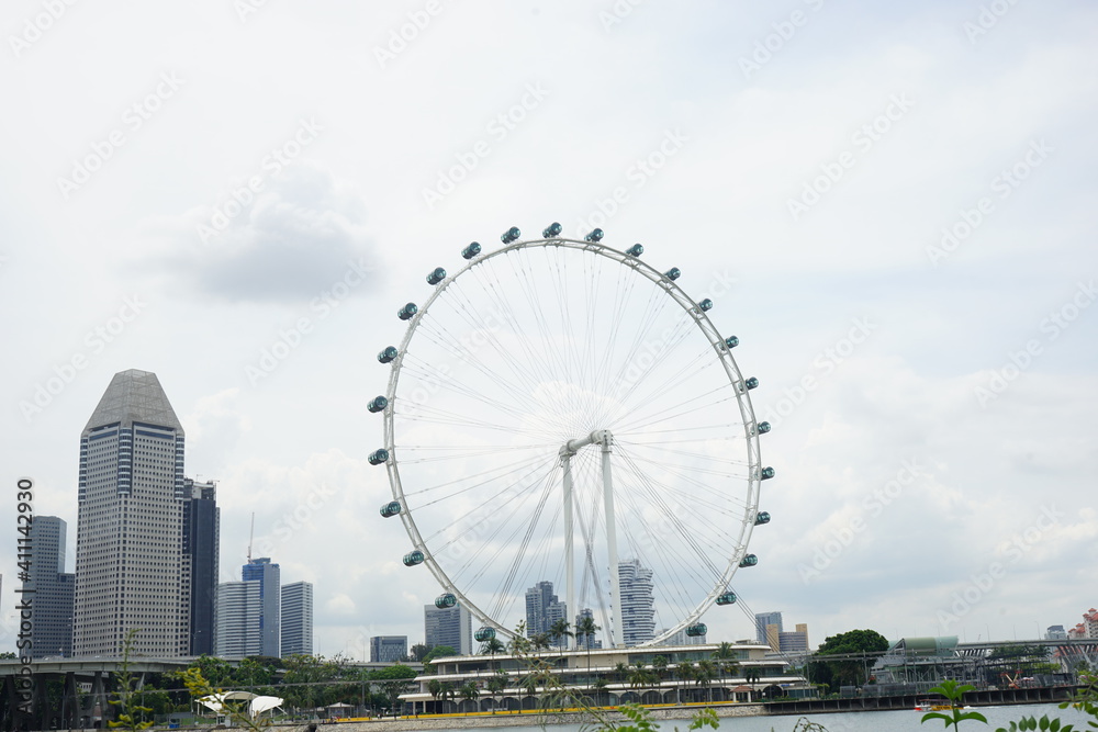 Singapore Flyer, Ferris Wheel, in Singapore - シンガポール フライヤー 観覧車