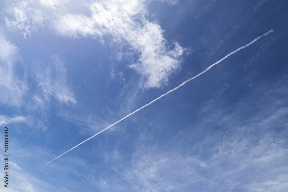 飛行機雲 飛行機雲