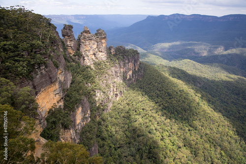 Three Sisters rock formations  Katoomba NSW Australia