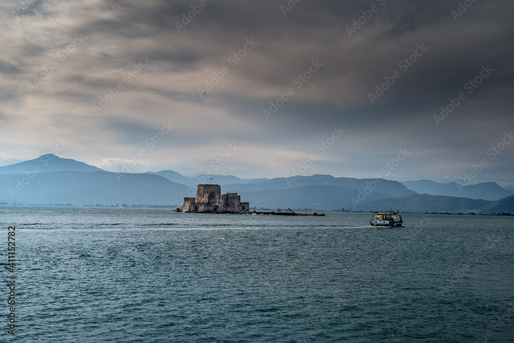 Sea fortress in Nafplion, Greece