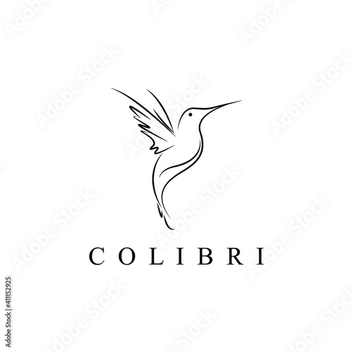 colibri logo design