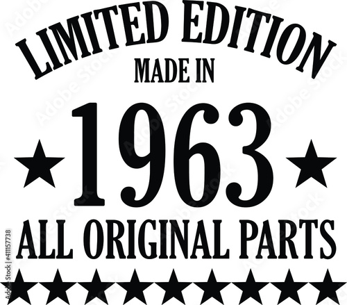 limited edition 1963