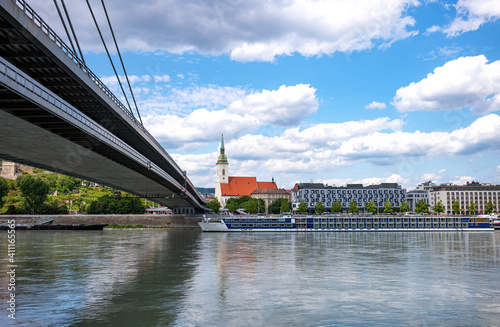 Canvas Print Bratislava and its elegant architecture