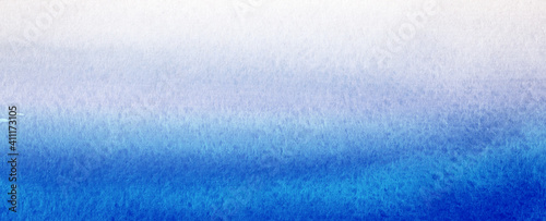 blue watercolor texture abstact background