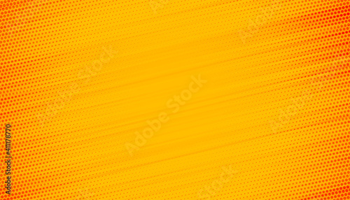 yellow background with halftone lines design