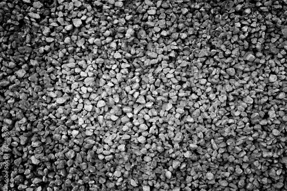 gray wall with small stones background