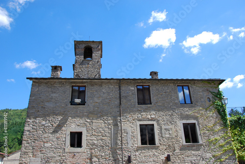 Il Palazzo del Capitani a Palazzuolo sul Senio in provincia di Firenze, Toscana, Italia. photo