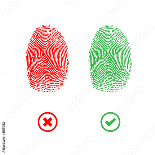 Fingerprint two elements