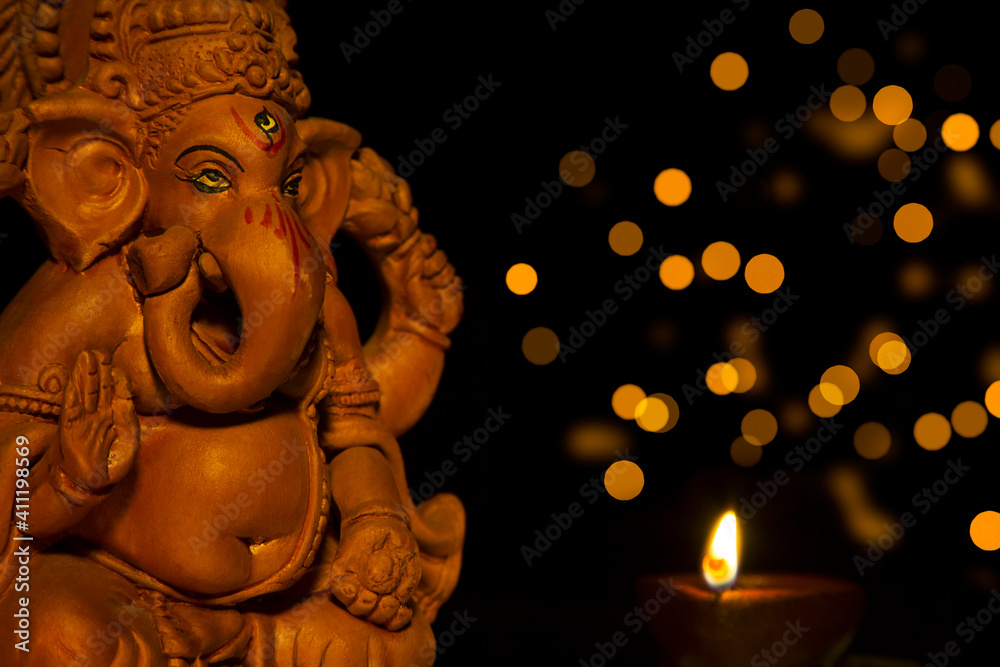idol of lord ganesha with sweets idol of lord ganesha with sweets