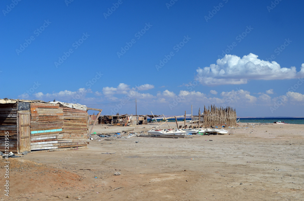 Desert of Sinai Peninsula, Egypt. Near Sharm El Sheikh