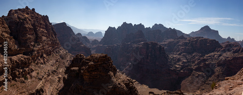 landscape near Petra ancient city, Jordan