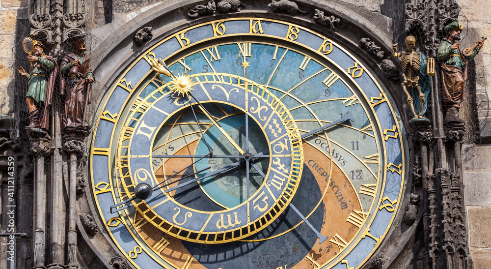 Nice the Prague astronomical clock Nice the Prague astronomical clock