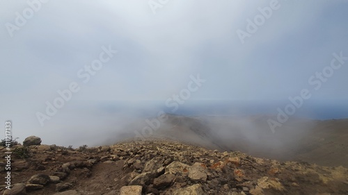 fuerteventura dessert climate Pico de la Zara hikking