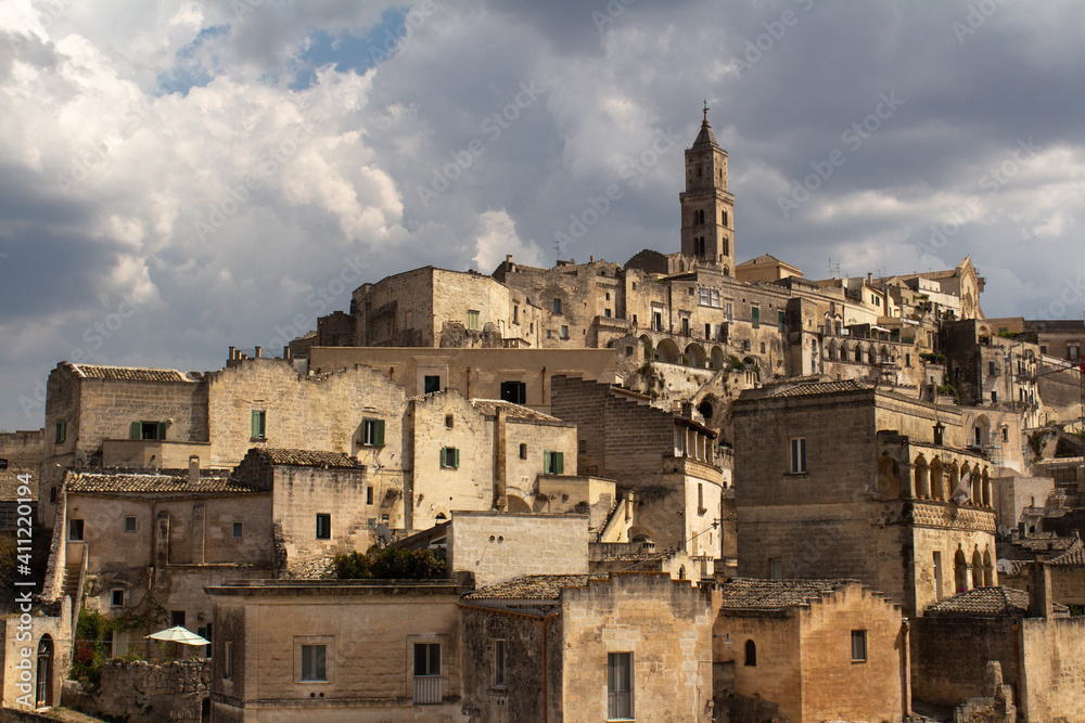 Matera an ancient city from Puglia, Italy