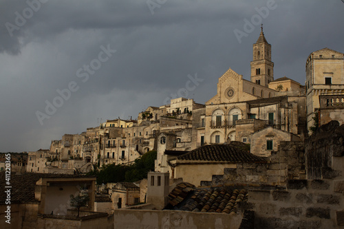 Matera ancient city from Italy. A world heritage destination