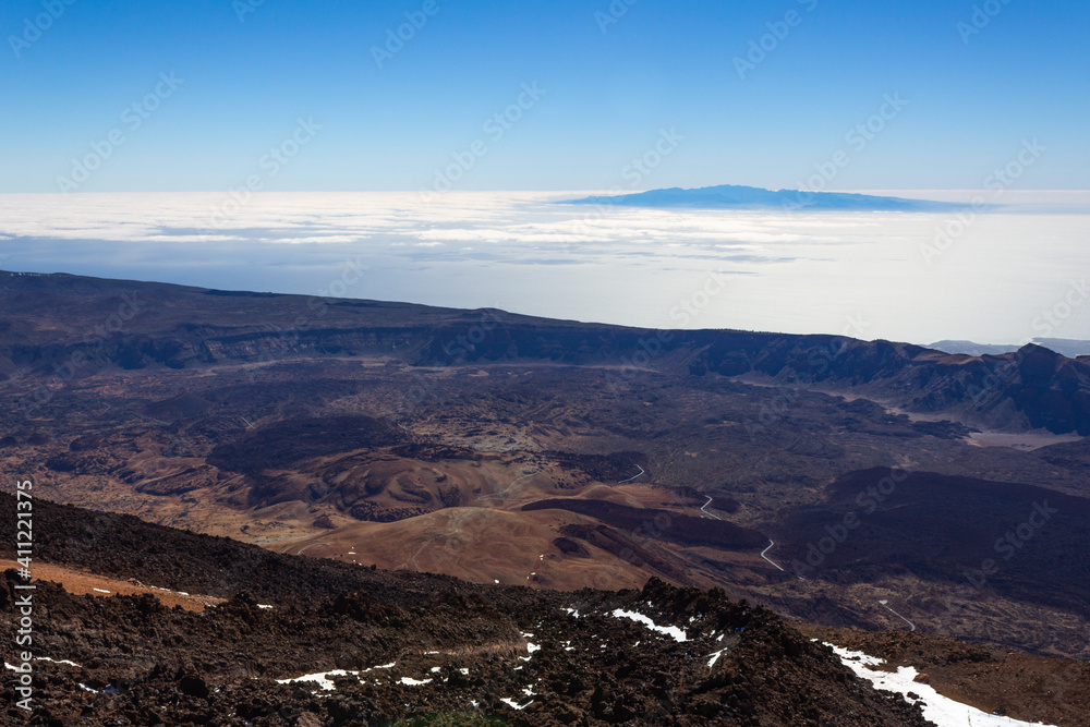 Fototapeta premium Teide national park from Tenerife