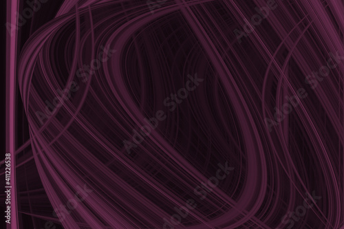 Abstract purple background with wavy lines.