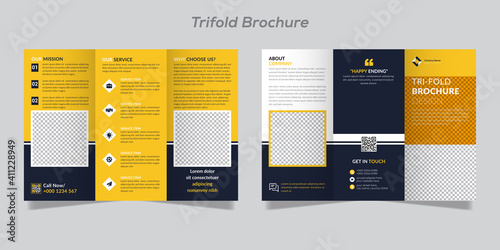 Tri-Fold Brochure Design Template