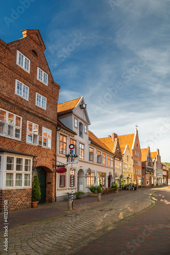 Streets of Luneburg city, Germany