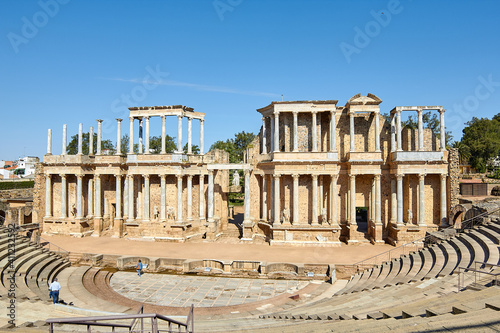The Roman Theatre  Teatro Romano  at Merida 