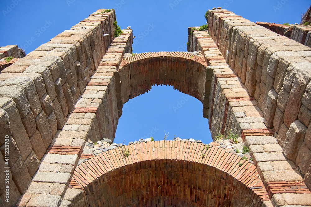 Roman Aqueduct of Los Milagros, Merida, Spain