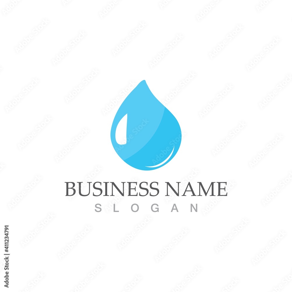 Water drop Logo Template vector Water drop Logo Template vector