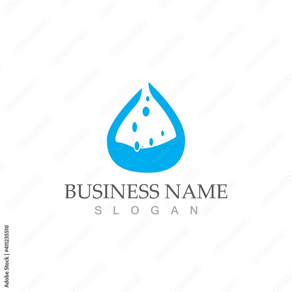 Water drop Logo Template vector Water drop Logo Template vector