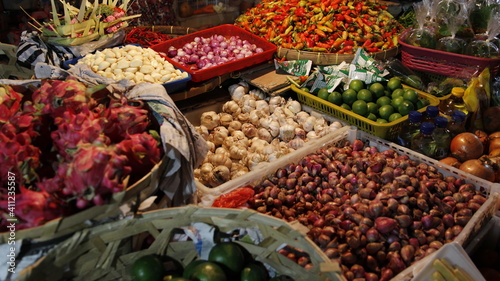 vegetables at the market
