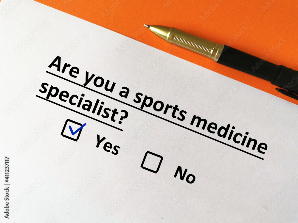 Questionnaire about specialist