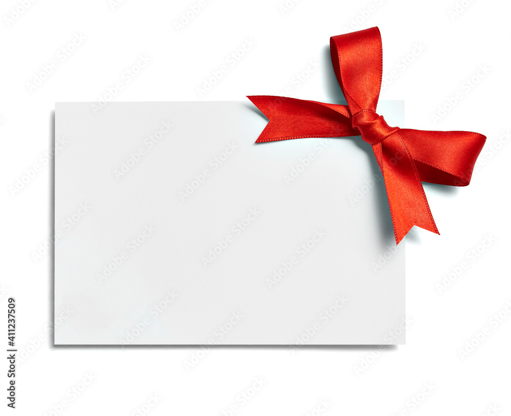 ribbon bow card note chirstmas celebration greeting ribbon bow card note chirstmas celebration greeting
