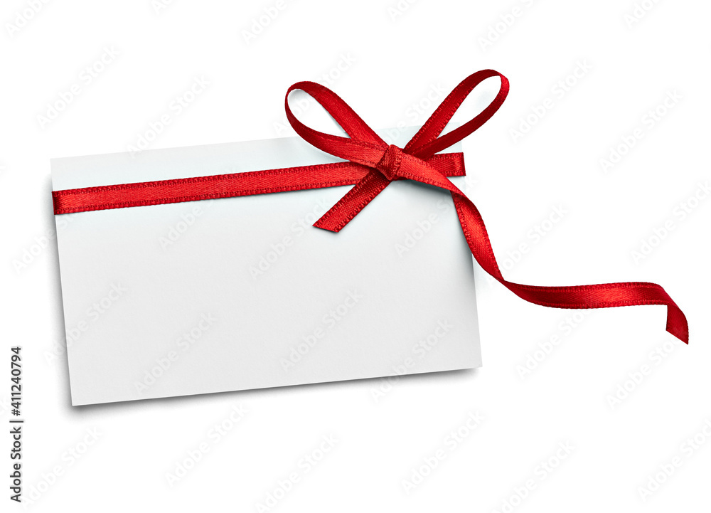 ribbon bow card note chirstmas celebration greeting ribbon bow card note chirstmas celebration greeting